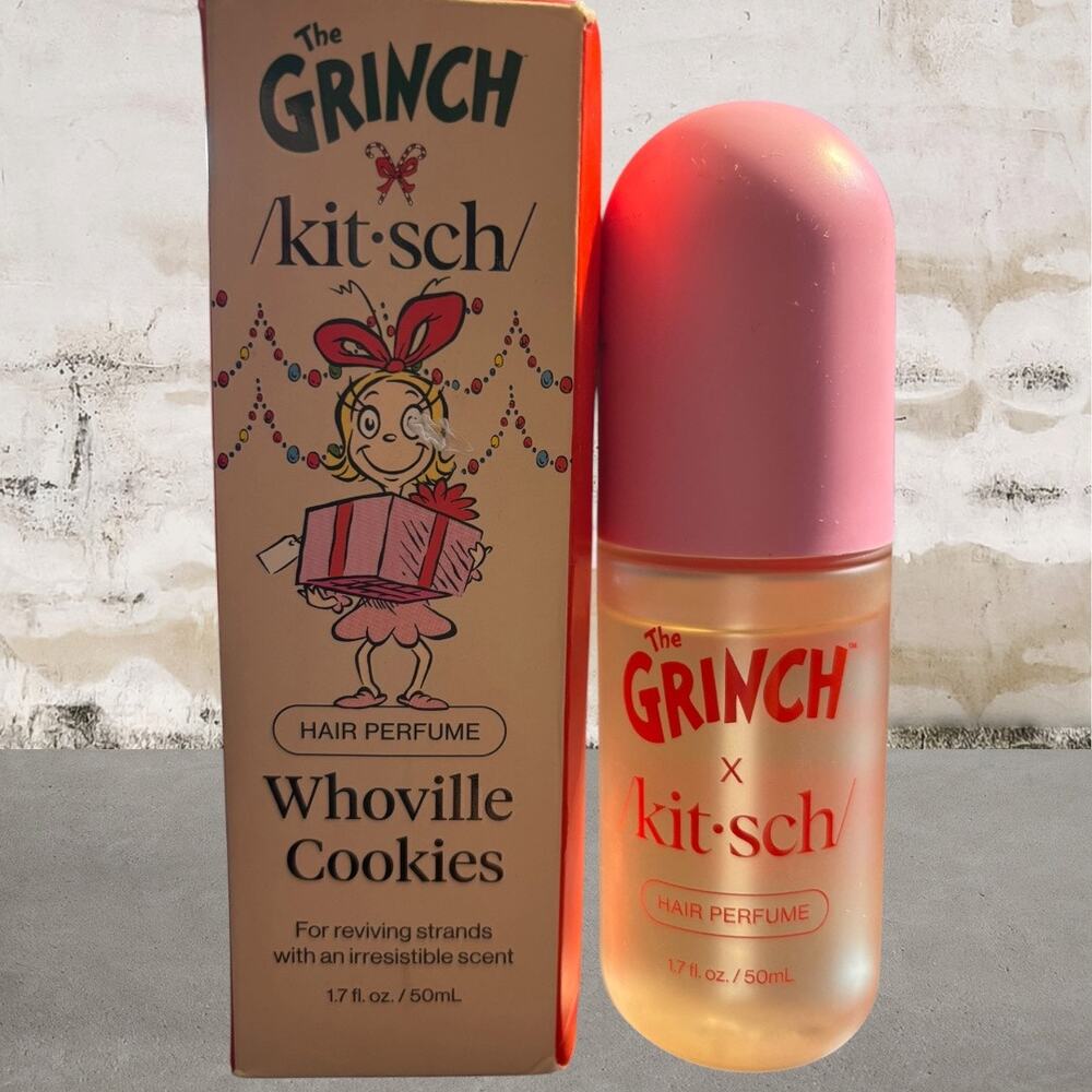 Grinch x Kitsch Whoville Cookies Hair Perfume 50ml NIB